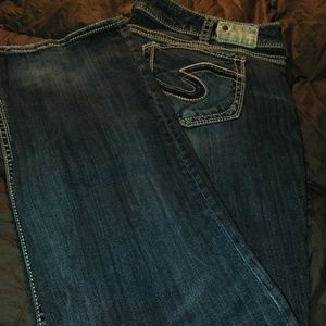 Silver Suki Straight Jeans